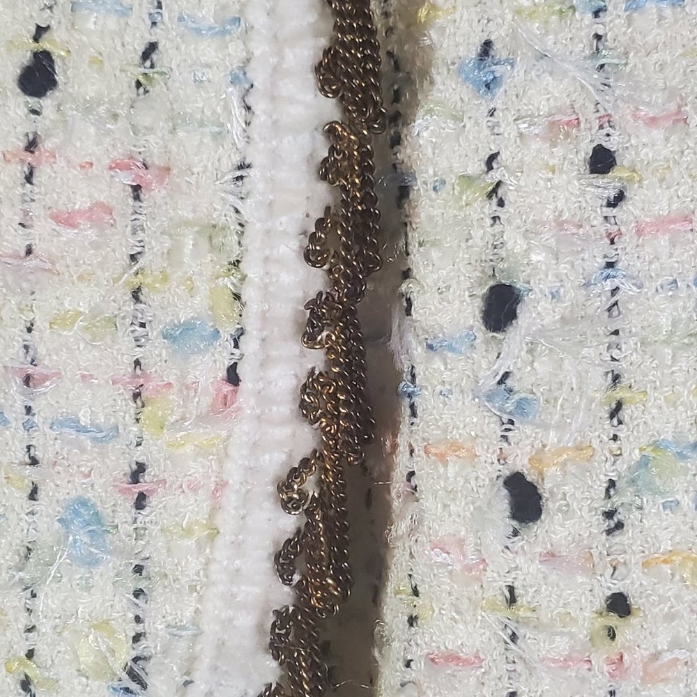 AUTHENTIC VINTAGE SPRING TWEED ESCADA SUIT - Picture 4 of 6